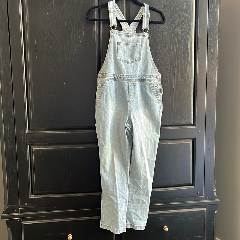 NWT girls Sz L overalls